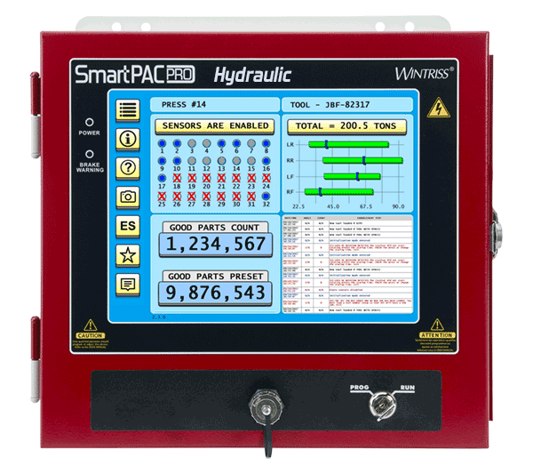 SmartPAC PRO features user-configurable dashborard screens