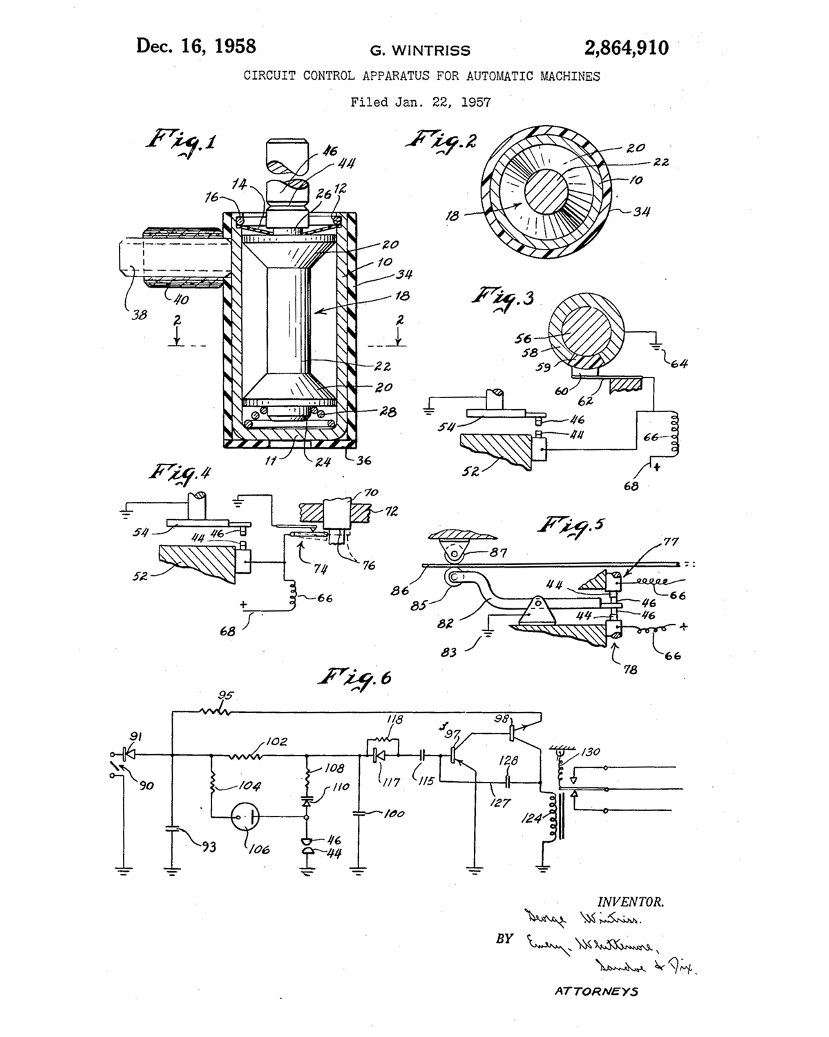 Wintriss's 1958 Patent