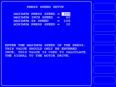 WPC 2000 - Option 2 Speed Control