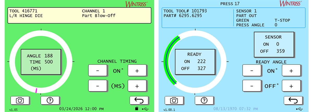 The WPC Apex Clutch/Brake control features a 4-input die protection monitor and an 8-channel programmable cam